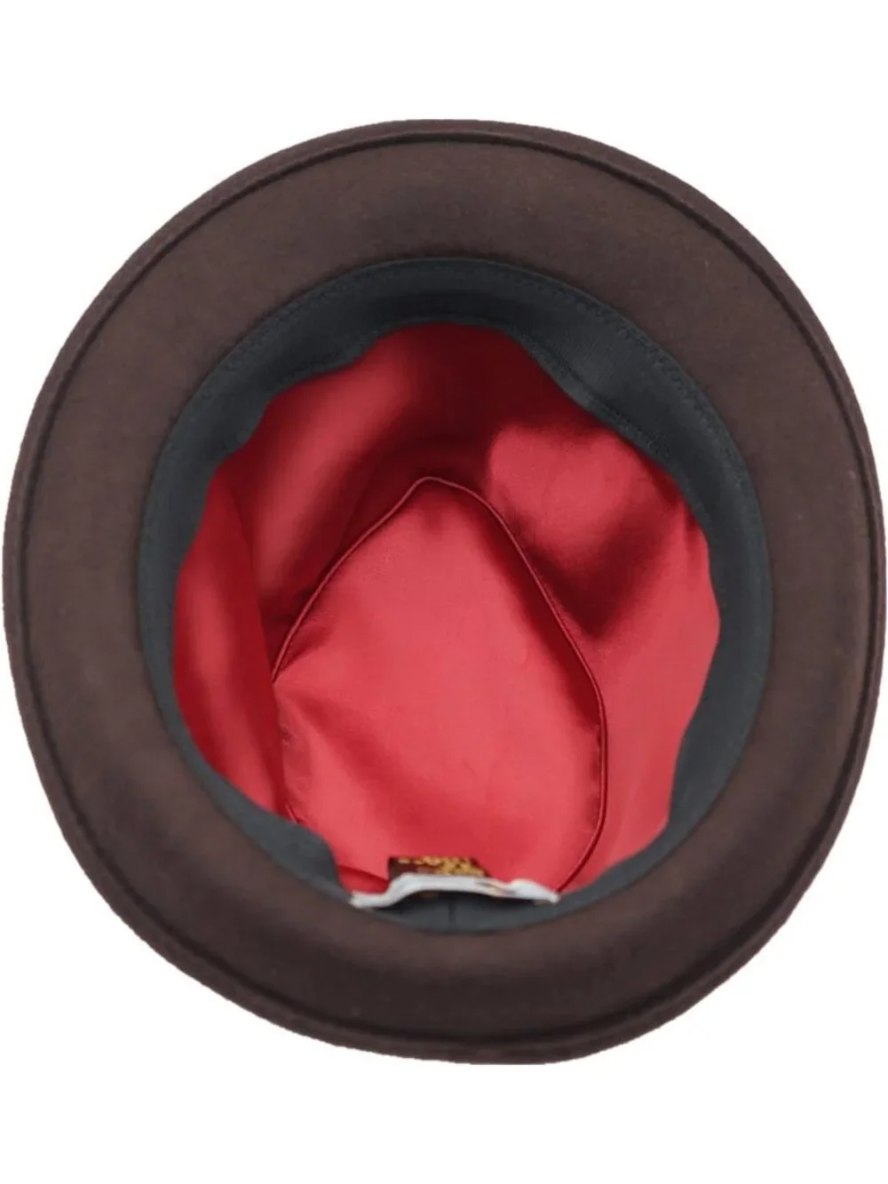 Stylish Men's Wool Felt Winter Fedora Hat with Short Brim - Warm & Fashionable